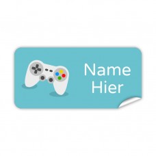 Gaming Rectangle Name Label