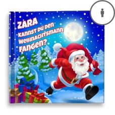 „Kannst du den Weihnachtsmann fangen?“ Ein personalisiertes Geschichtenbuch - DE