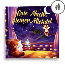 „Gute Nacht“ Ein personalisiertes Geschichtenbuch - DE