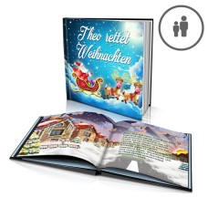 „Weihnachten ist gerettet“ Ein personalisiertes Geschichtenbuch