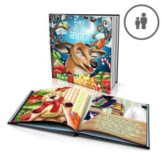 „Das Rentier des Weihnachtsmanns“ Ein personalisiertes Geschichtenbuch - DE