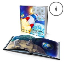 „Weltraumabenteuer“ Ein personalisiertes Geschichtenbuch - DE