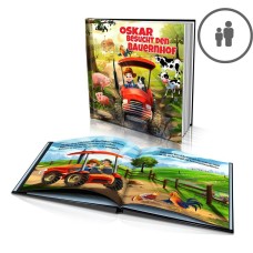 „Besuch auf dem Bauernhof“ Ein personalisiertes Geschichtenbuch - DE