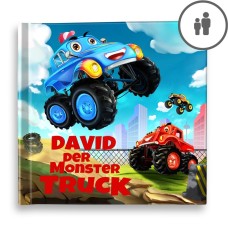„Der Monster Truck“ Ein personalisiertes Geschichtenbuch - DE