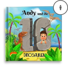„Die zehn Dinosaurier“ Ein personalisiertes Geschichtenbuch - DE