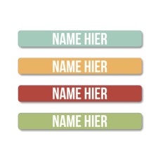 DE - Earthy Mini Name Labels