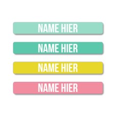 DE - Pastels Mini Name Labels
