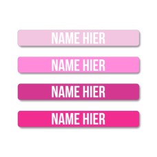 DE - Pinks Mini Name Labels