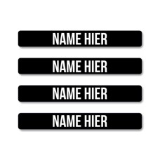 DE - Single Colour Mini Name Labels