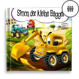 „Der kleine Bagger“ Ein personalisiertes Geschichtenbuch