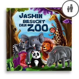 „Besucht den Zoo“ Ein personalisiertes Geschichtenbuch