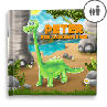 „Der Dinosaurier“ Ein personalisiertes Geschichtenbuch - DE