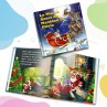 „Nacht vor Weihnachten“ Ein personalisiertes Geschichtenbuch - MX|US-ES|ES