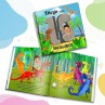 „Die zehn Dinosaurier“ Ein personalisiertes Geschichtenbuch - MX|US-ES|ES