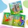 „Die zehn Dinosaurier“ Ein personalisiertes Geschichtenbuch - FR|CA-FR