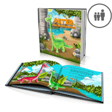 „Der Dinosaurier“ Ein personalisiertes Geschichtenbuch - DE